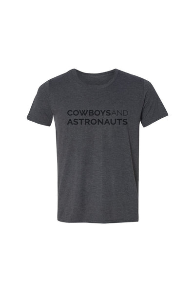 Cowboys and Astronauts Tee - Charcoal