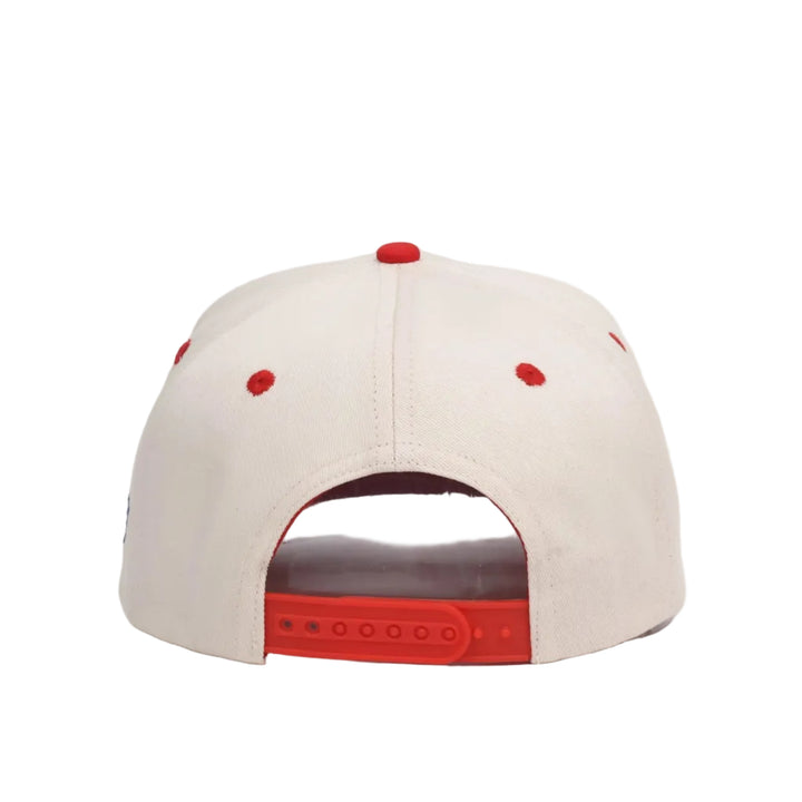 Upside Down CHICAGO Hat | Red & Royal