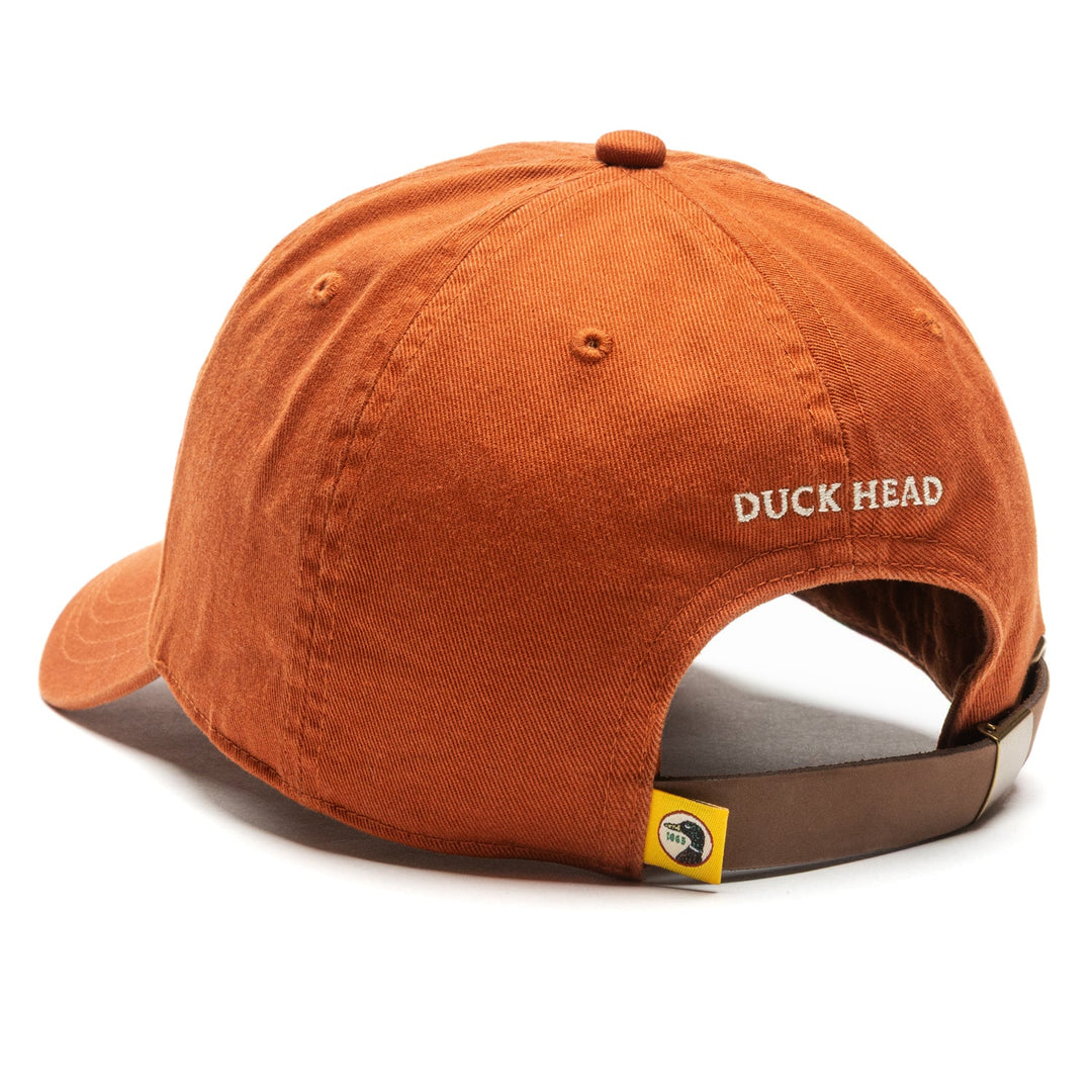 Vintage Motif Cotton Twill Hat | Red Earth