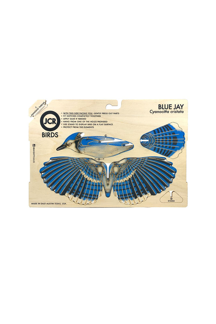 DIY Wood Model Kit - Blue Jay