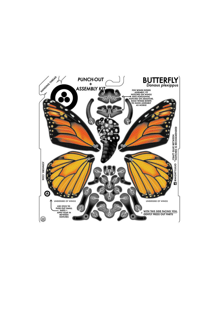 DIY Wood Model Kit - Butterfly