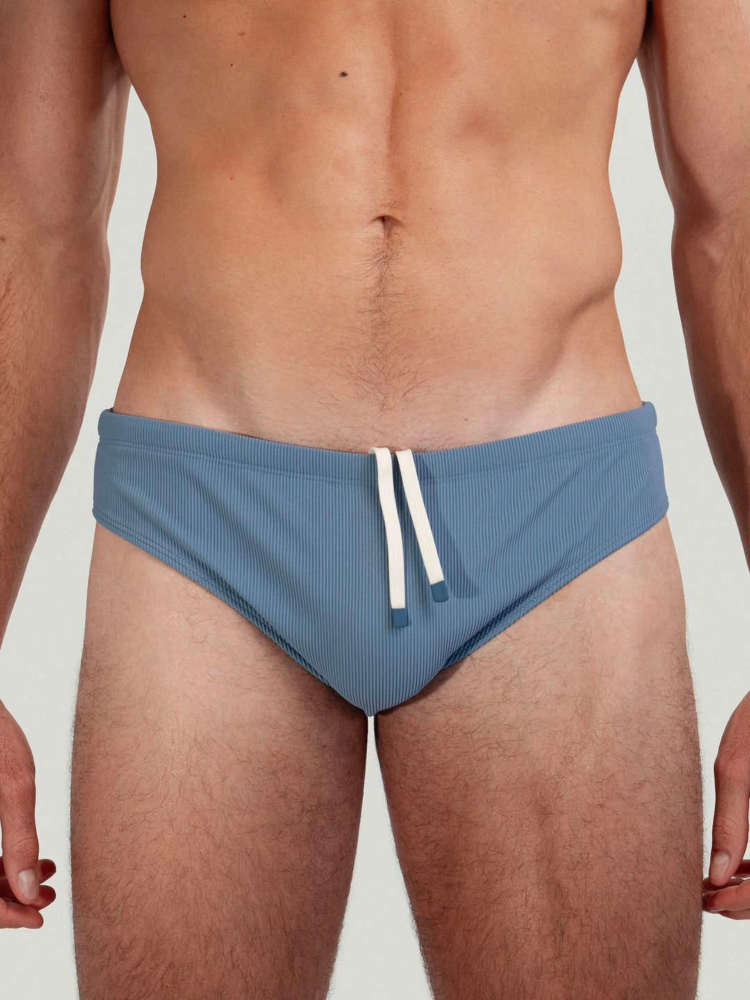 Ribbed Dune Brief | Pewter