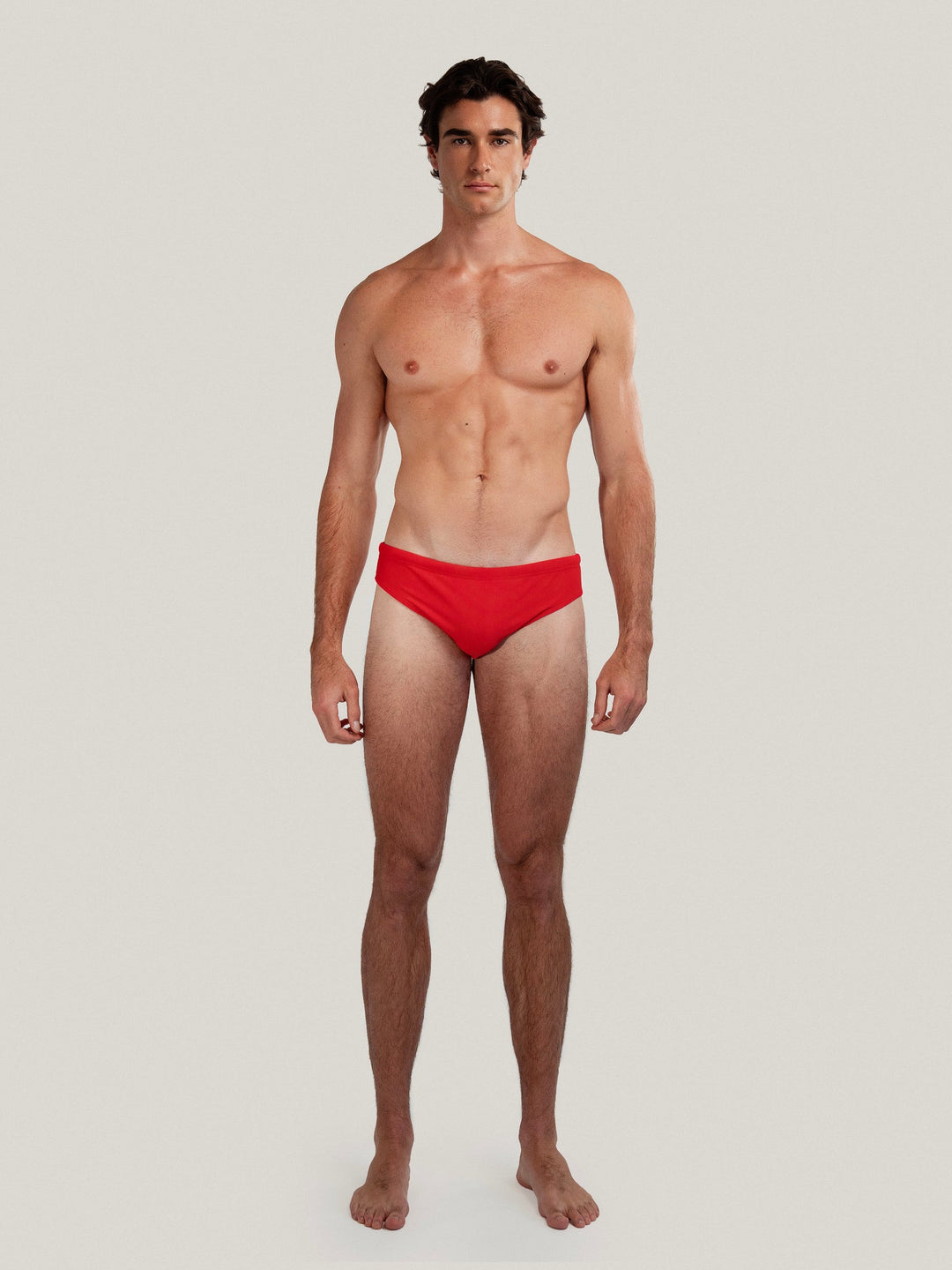 Ribbed Dune Brief | Scarlet