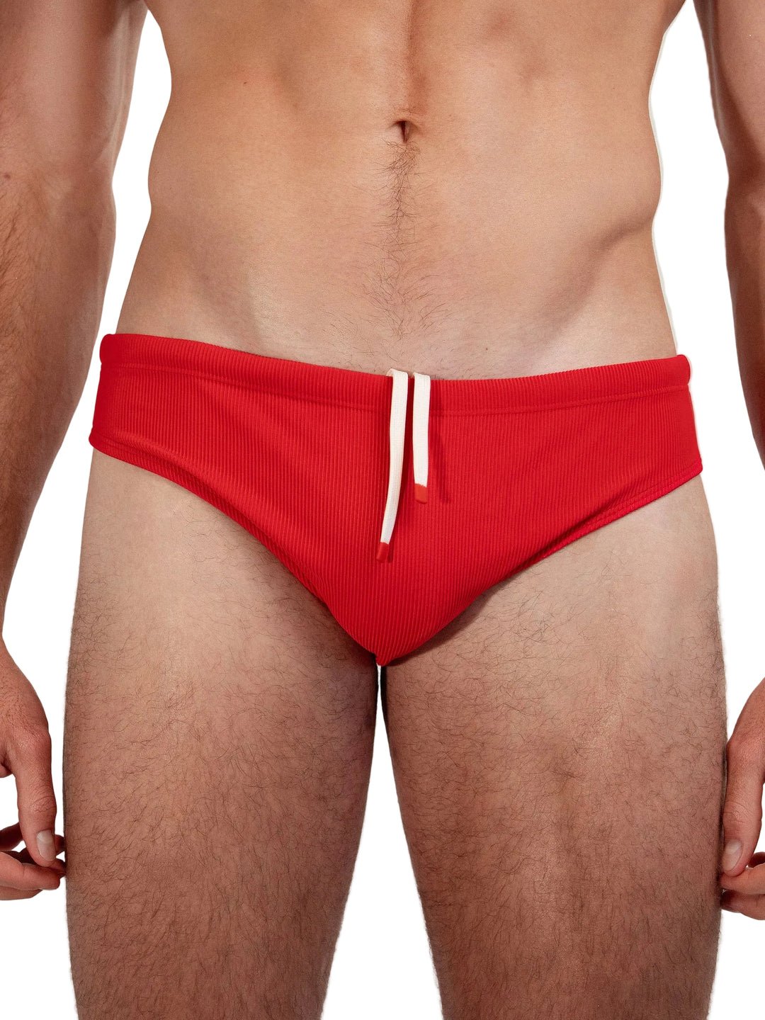 Ribbed Dune Brief | Scarlet
