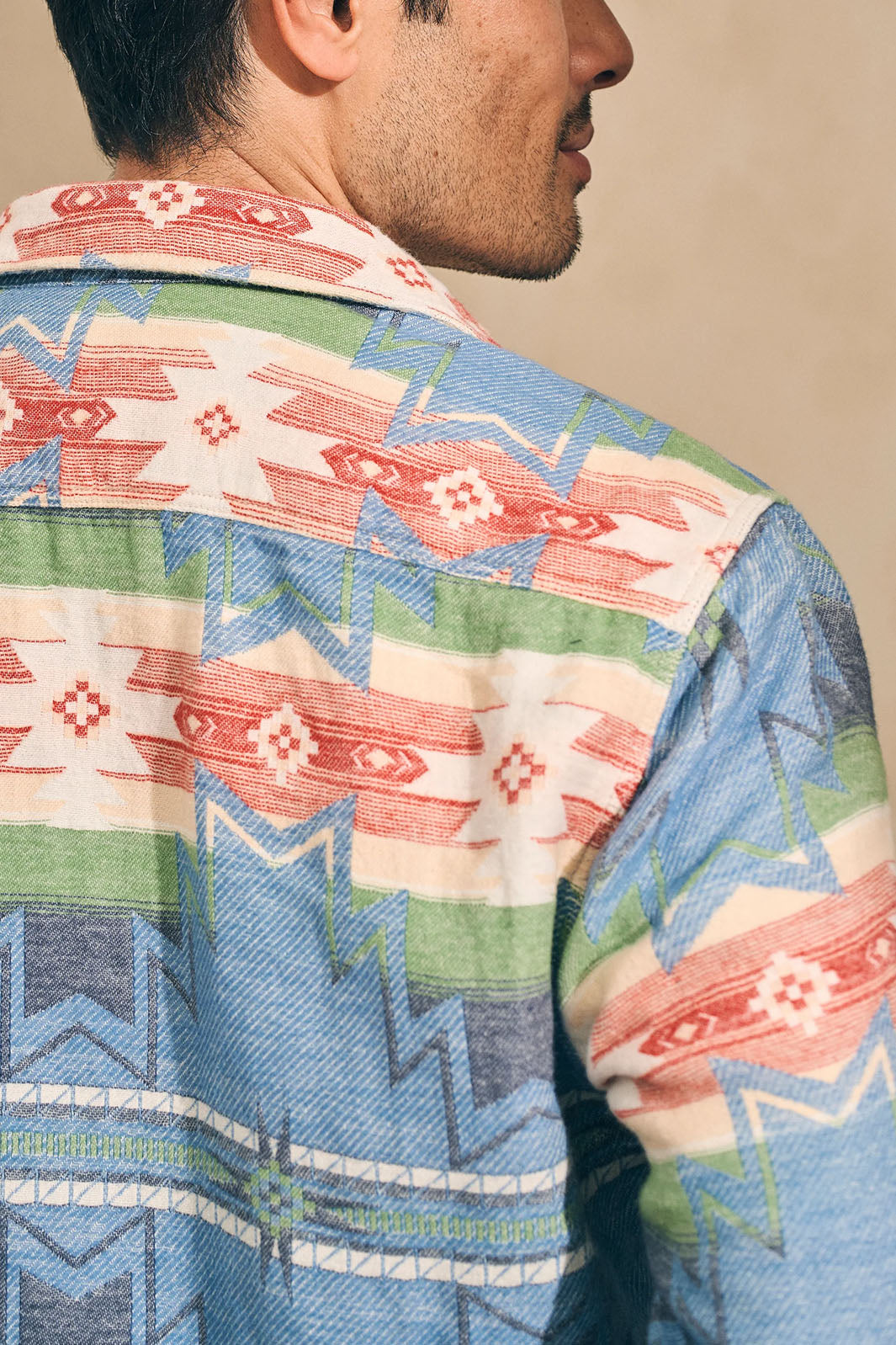 Doug Goodfeather Canyon Overshirt - Cobalt Star Nation