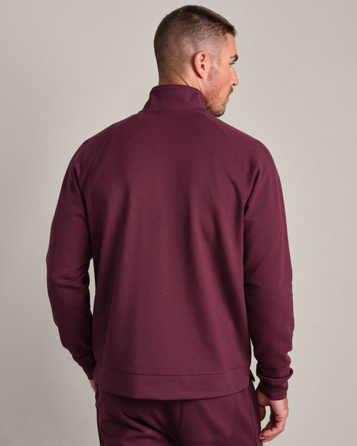 Dreamstate 1/4 Zip | Bordeaux Red