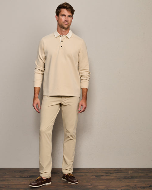 Dreamstate Rugby Polo | Toasted Oat