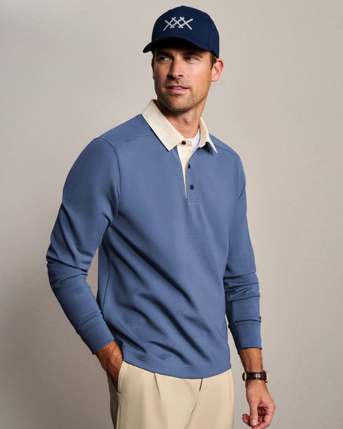 Dreamstate Rugby Polo | Vintage Indigo