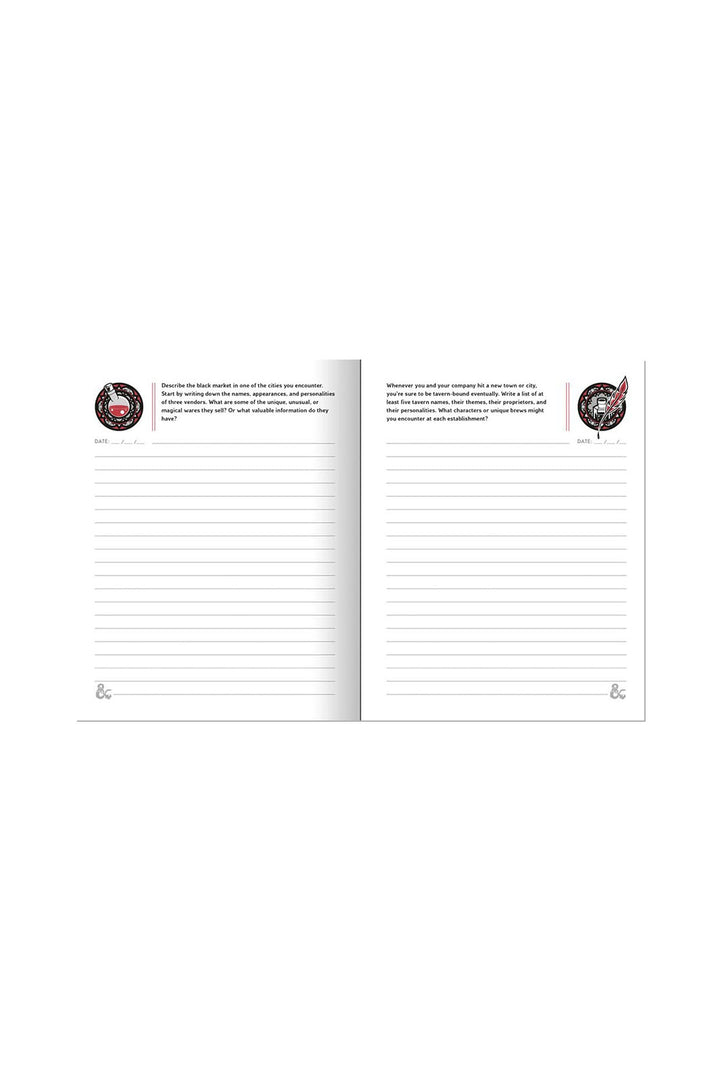Dungeons & Dragons: The Worldbuilder's Journal of Legendary Adventures