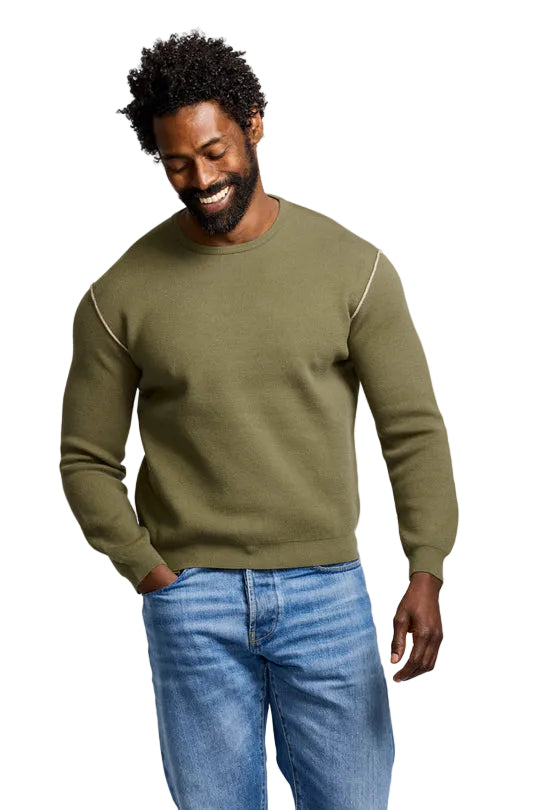 Knit Crewneck | Hunter