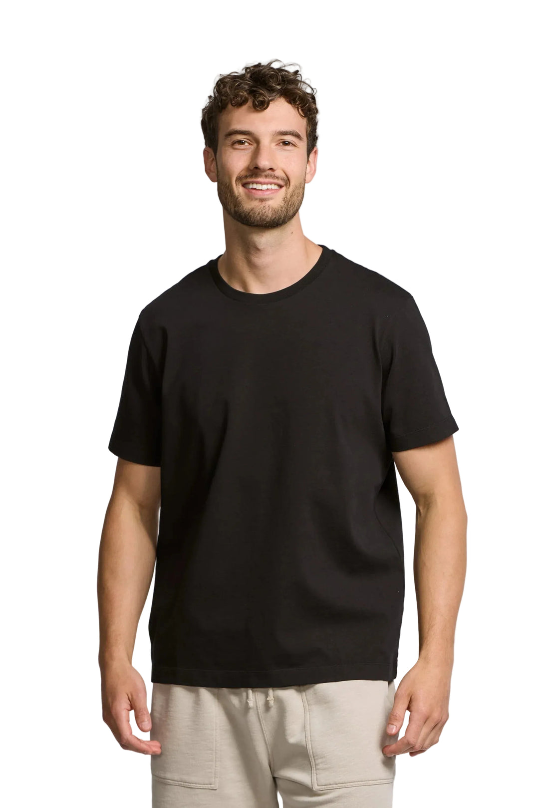 Heavyweight Crew Neck T-Shirt | Black