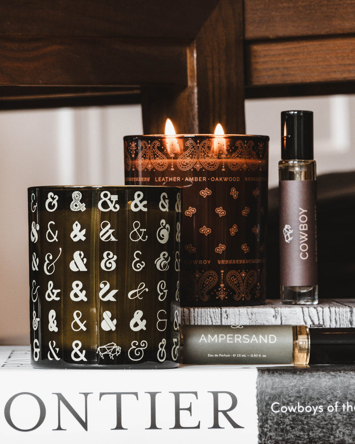Ampersand Candle