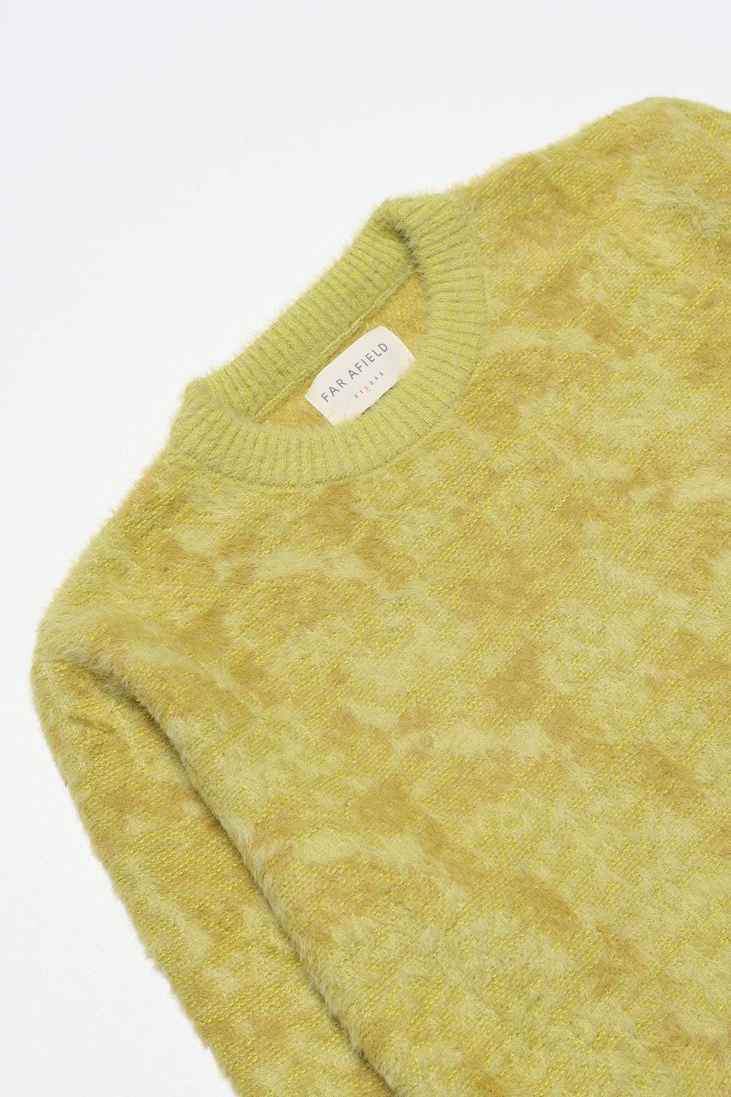 Eclipse Knit Sweater, Fluffy Tie Die - Citronelle