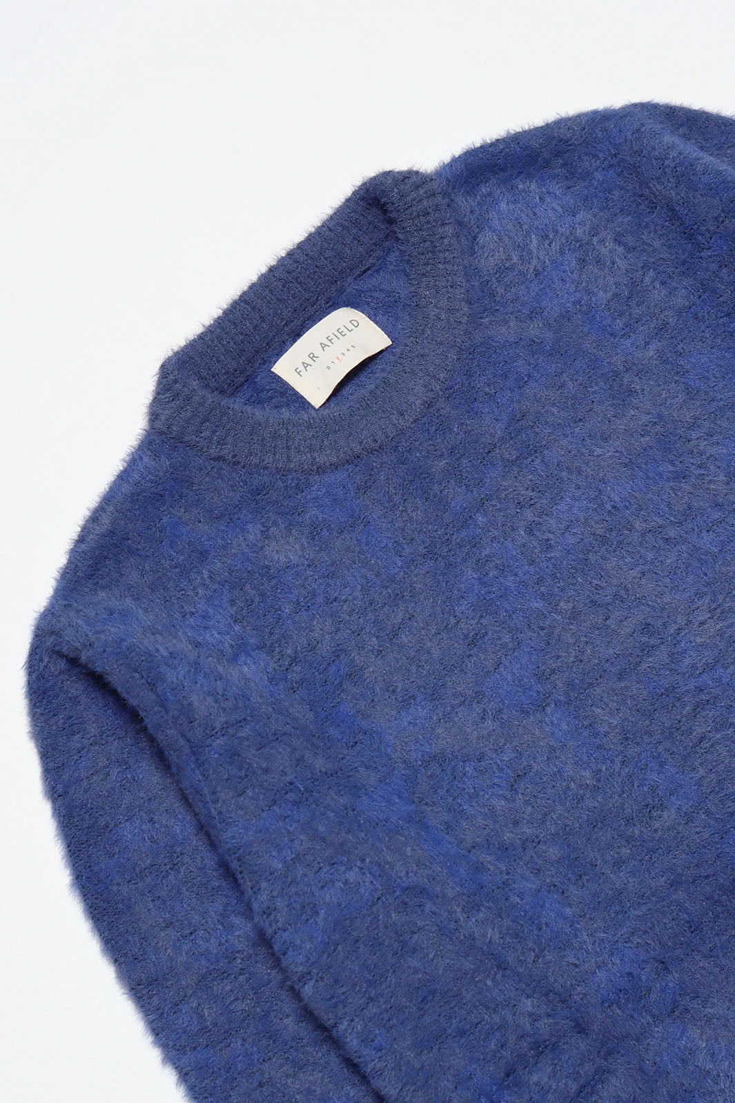 Eclipse Knit Sweater, Fluffy Tie Die - Insignia Blue