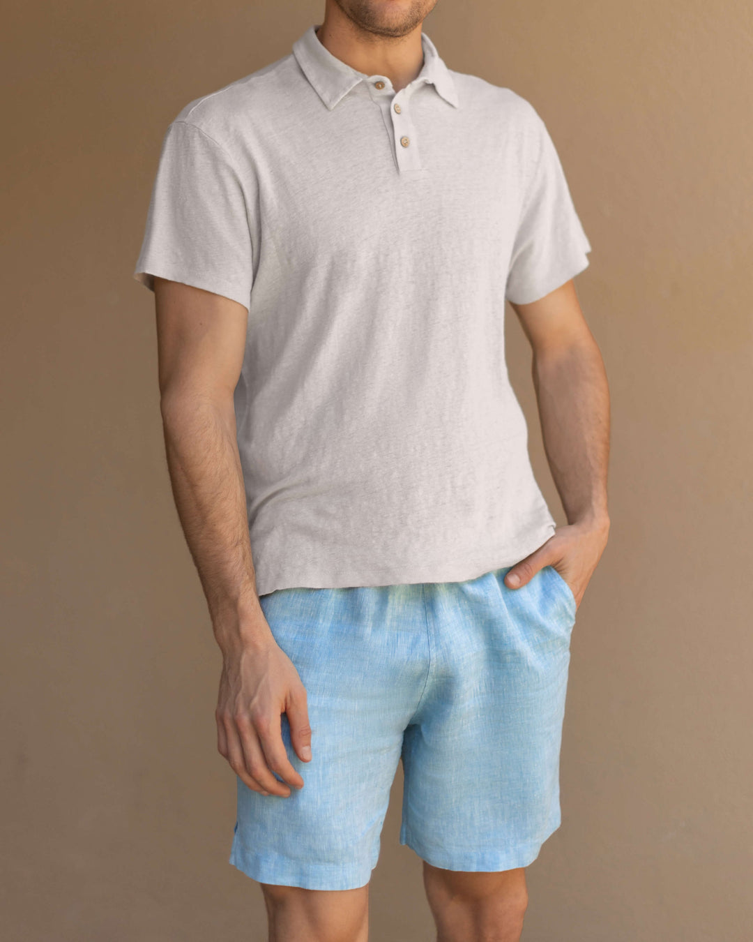Bo Shorts | Sky