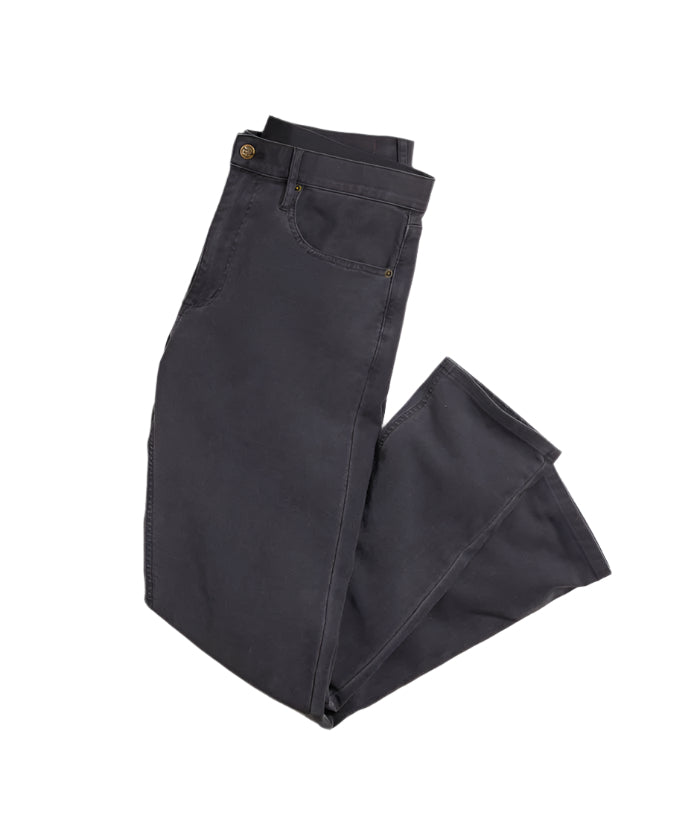 5 Pocket Slim Straight Twill Pant | Faded Navy