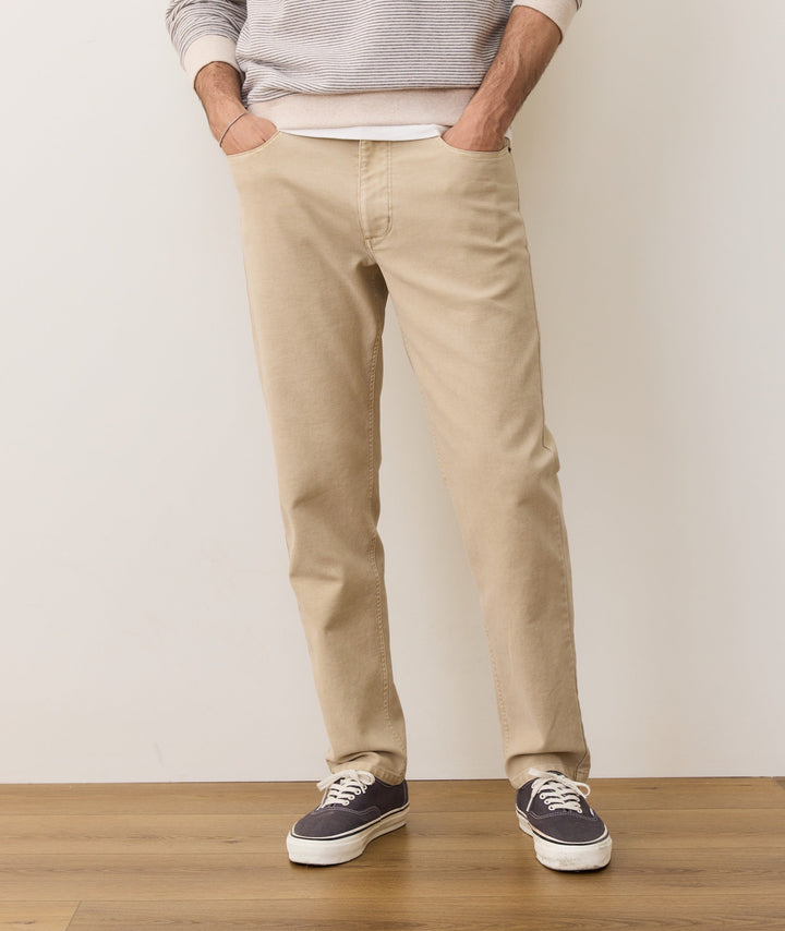 Flex Terry Slim Straight | Khaki