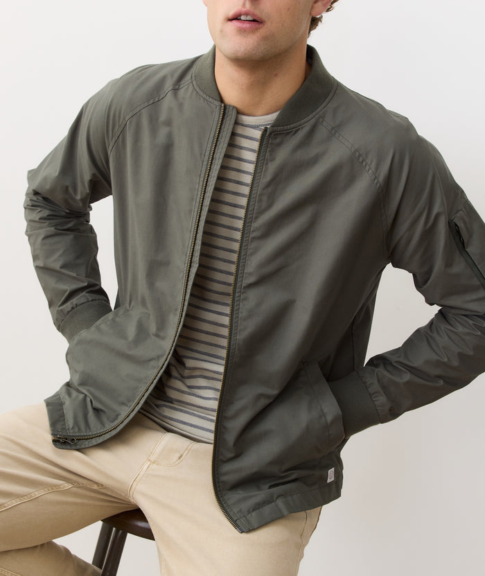 Glen Wax Canvas Bomber
