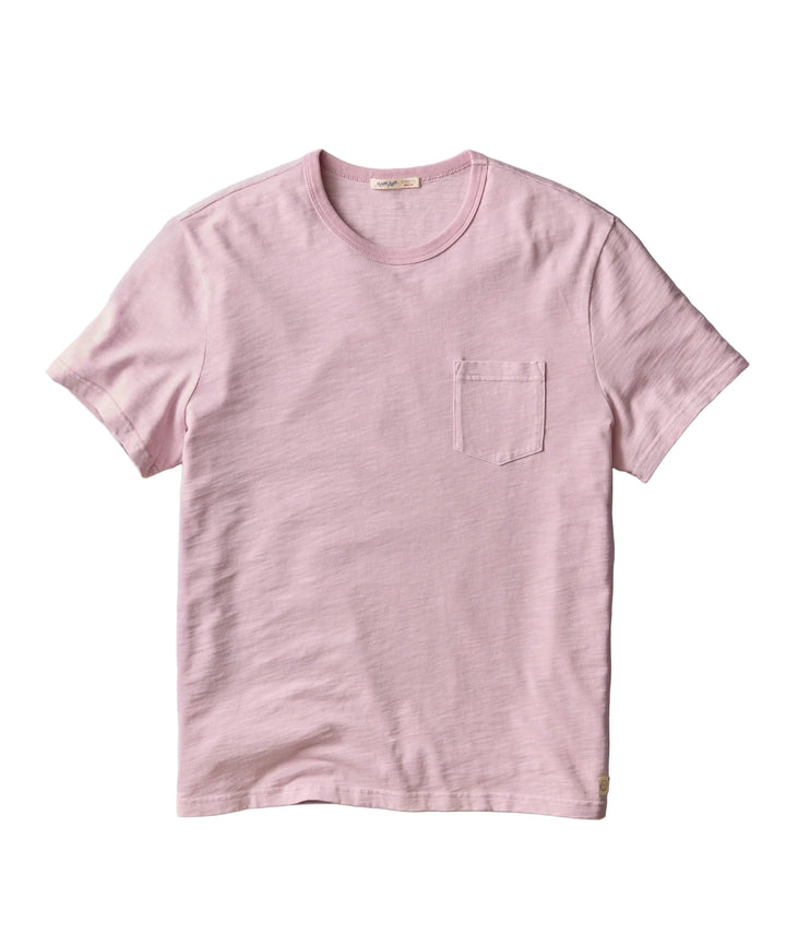 Luxe Slub Pocket Tee | Lavender Frost