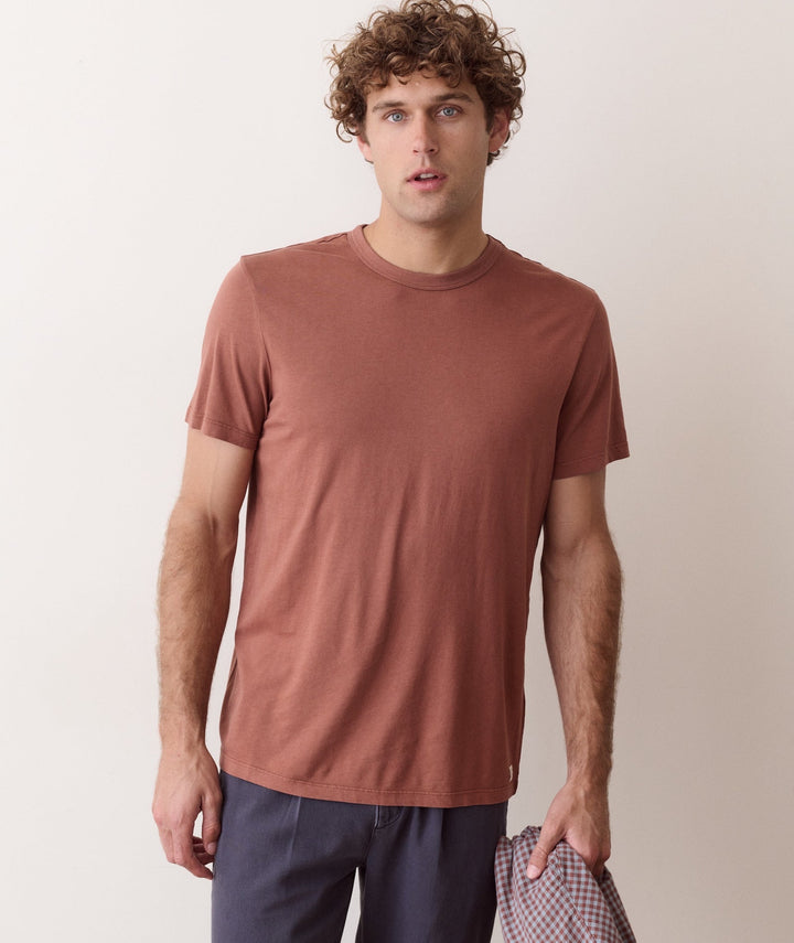 Signature Sea Change Crew Tee | Tortoise Shell