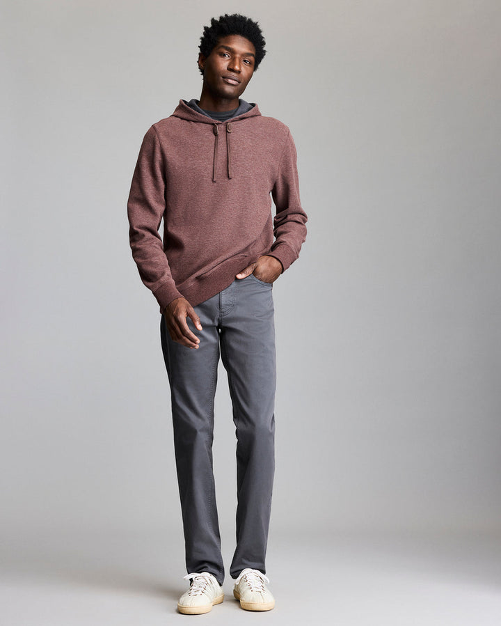 Rib Hoodie Pullover | Cinnamon