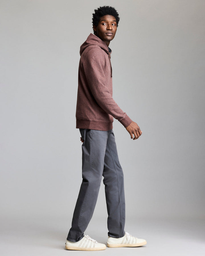 Rib Hoodie Pullover | Cinnamon