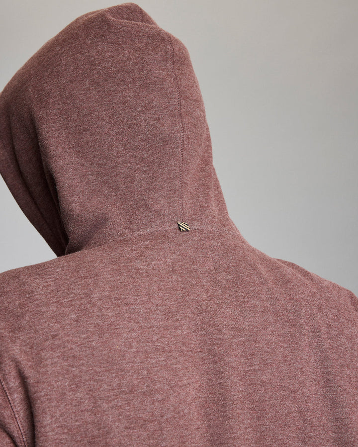 Rib Hoodie Pullover | Cinnamon