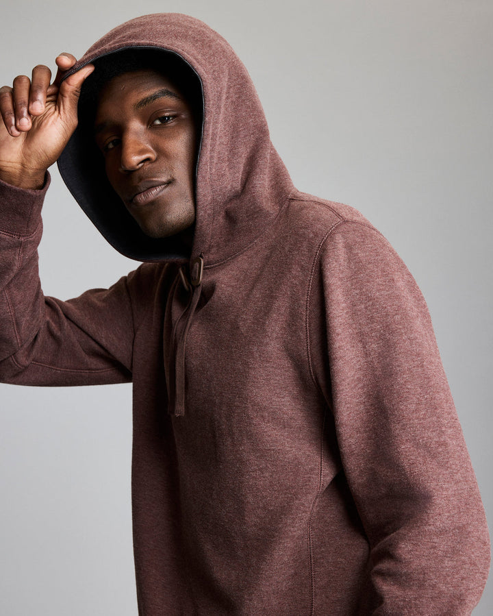 Rib Hoodie Pullover | Cinnamon