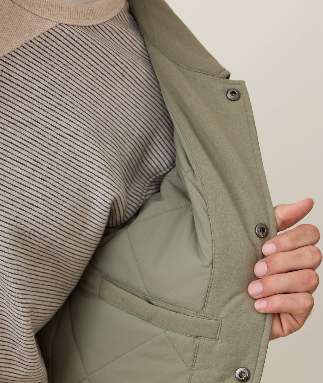 Traveler Insulated Jacket | Vetiver