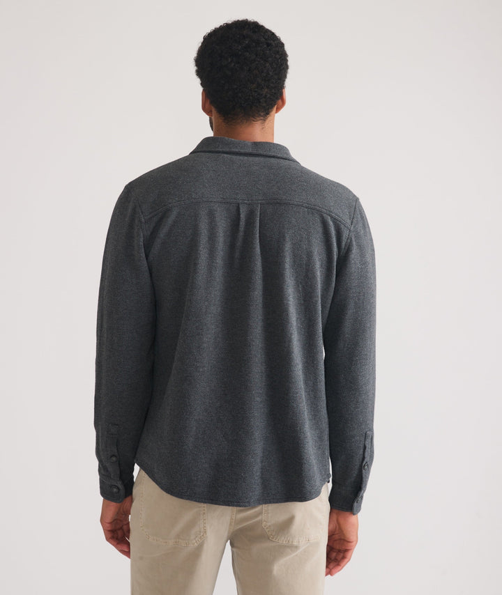 Pacifica Stretch Overshirt | Charcoal Heather