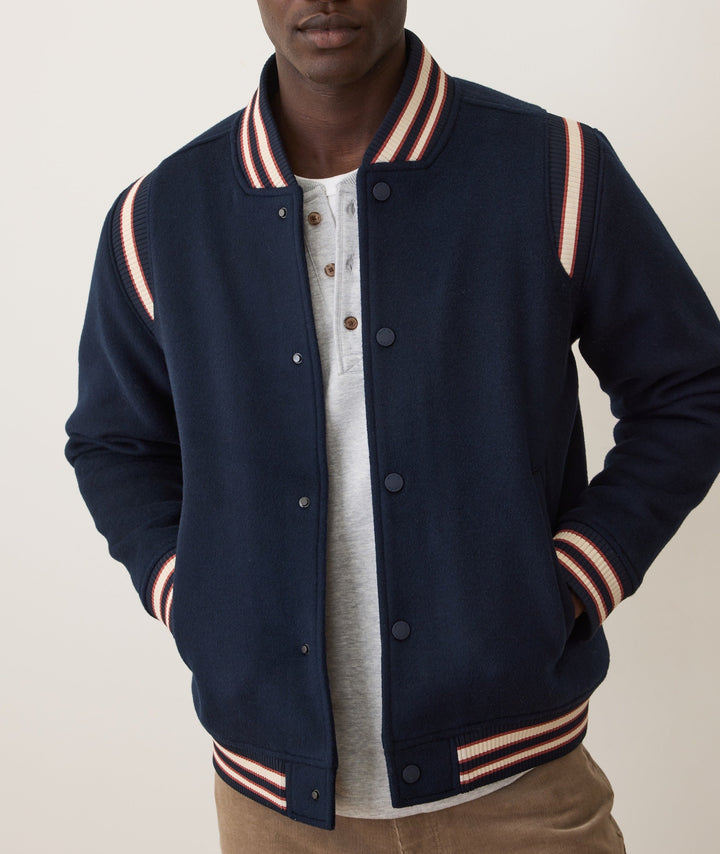 Fields Wool Varsity Jacket
