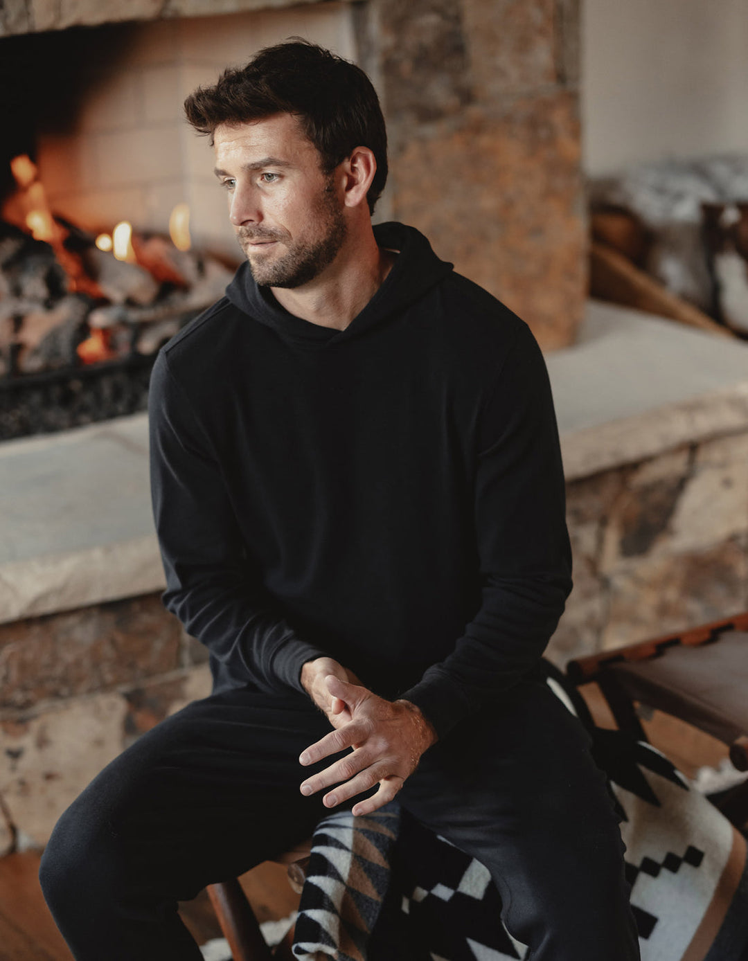 Puremeso Essential Hoodie | Black