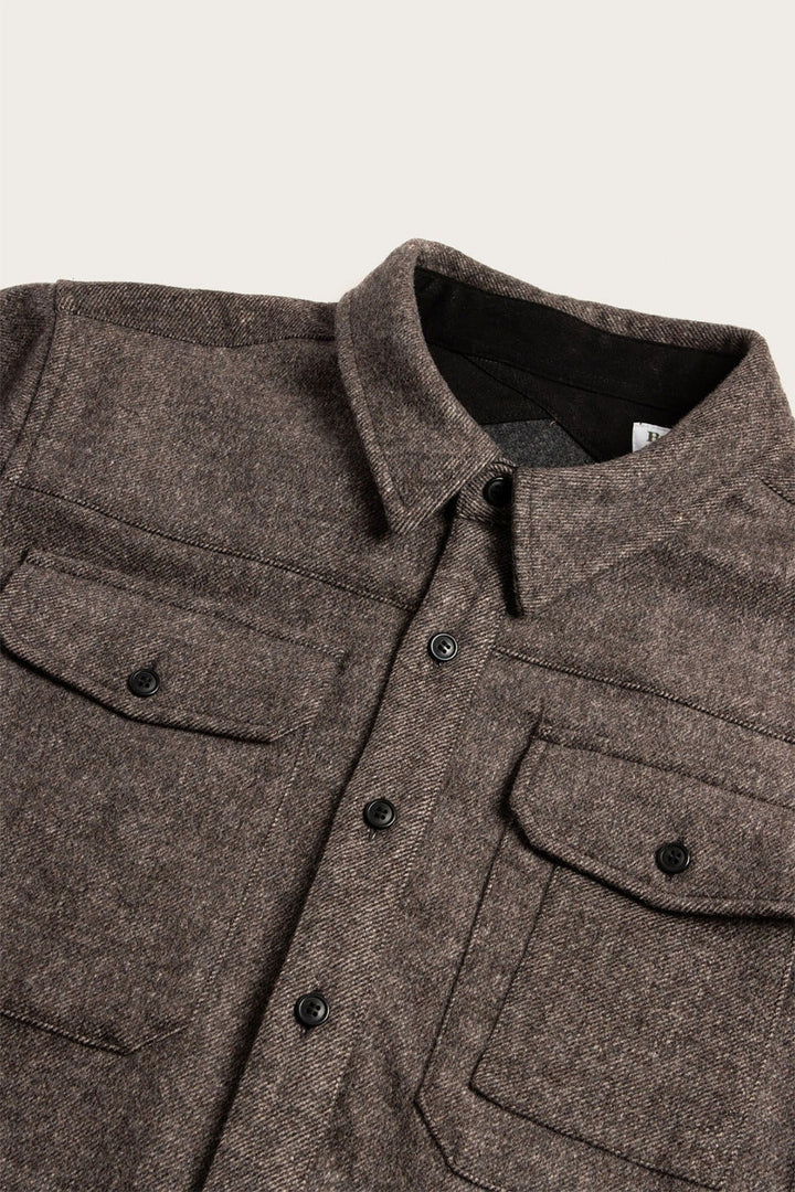 Fielding Shirt Jacket - Walnut Twill