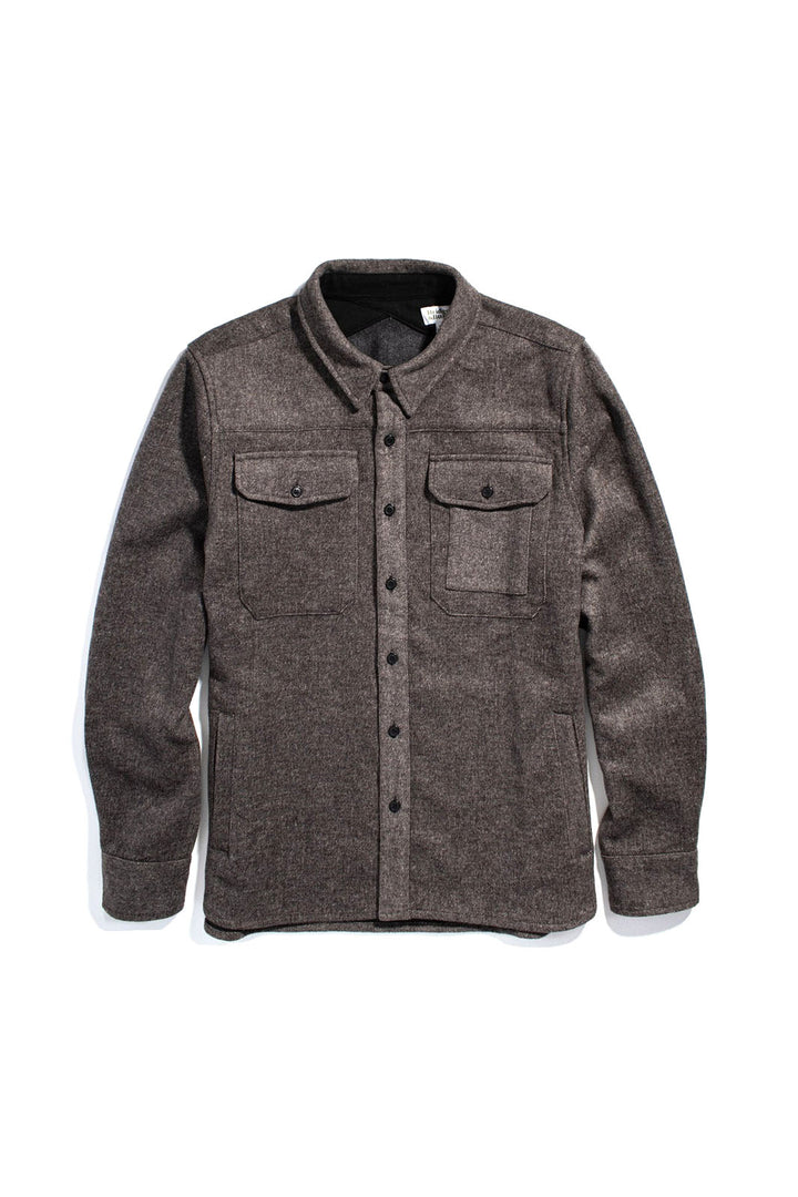 Fielding Shirt Jacket - Walnut Twill