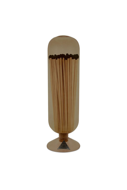 Fireplace Match Cloche - Amber