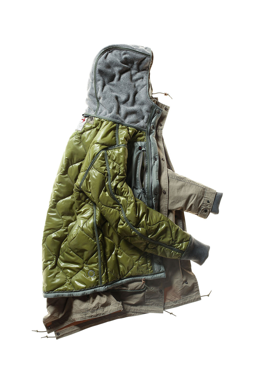 Fishtail 2-in-1 Parka - Desert Sage