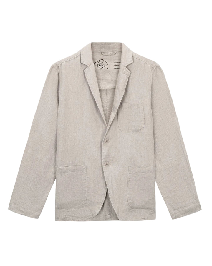 Alta Linen Blazer | Natural Twill