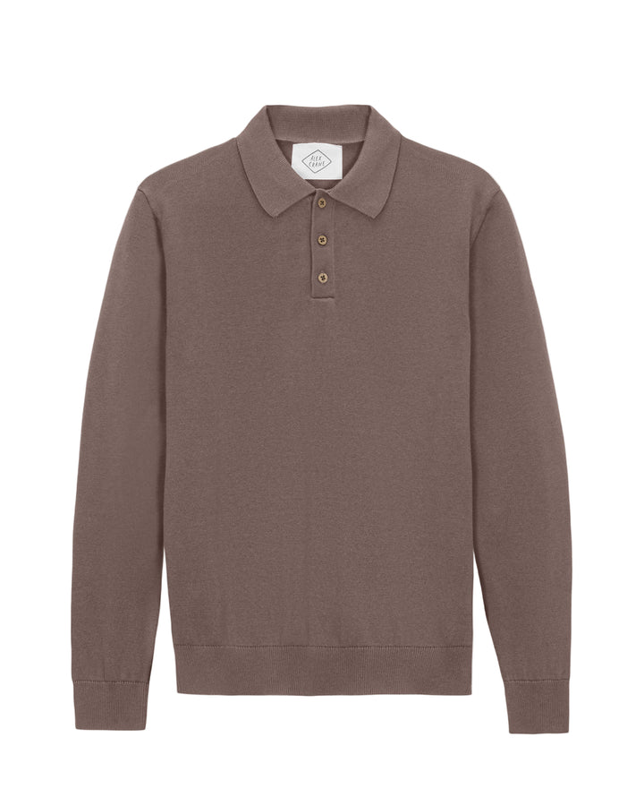 Feather Polo | Coffee