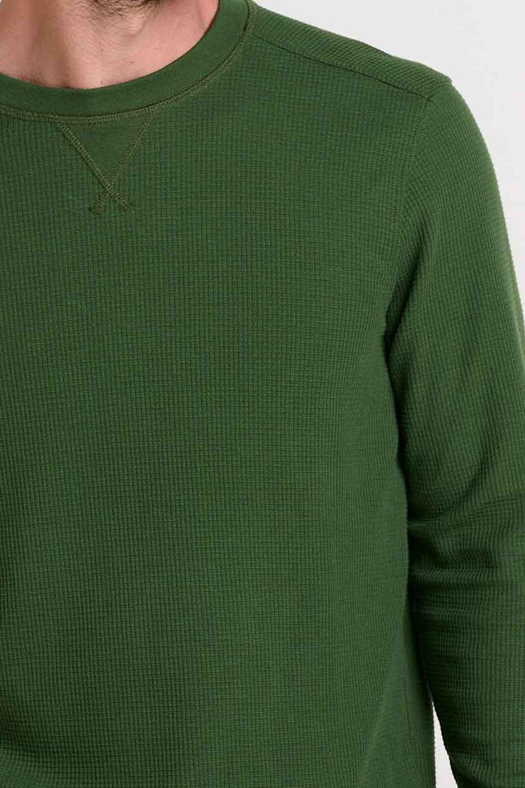 Framer II Long Sleeve Crew Shirt - Epidote