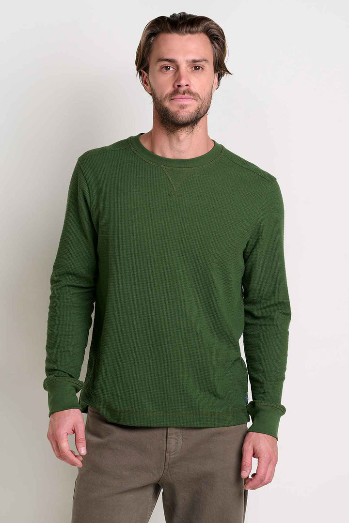 Framer II Long Sleeve Crew Shirt - Epidote