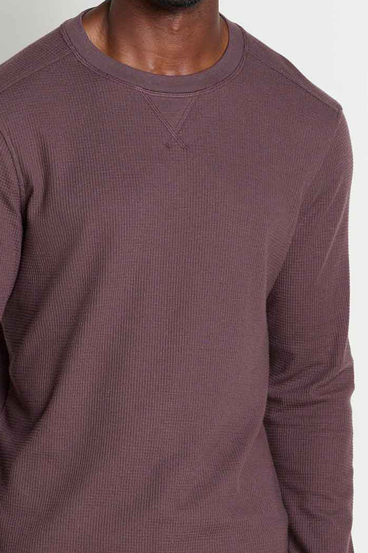 Framer II Long Sleeve Crew Shirt - Raisin