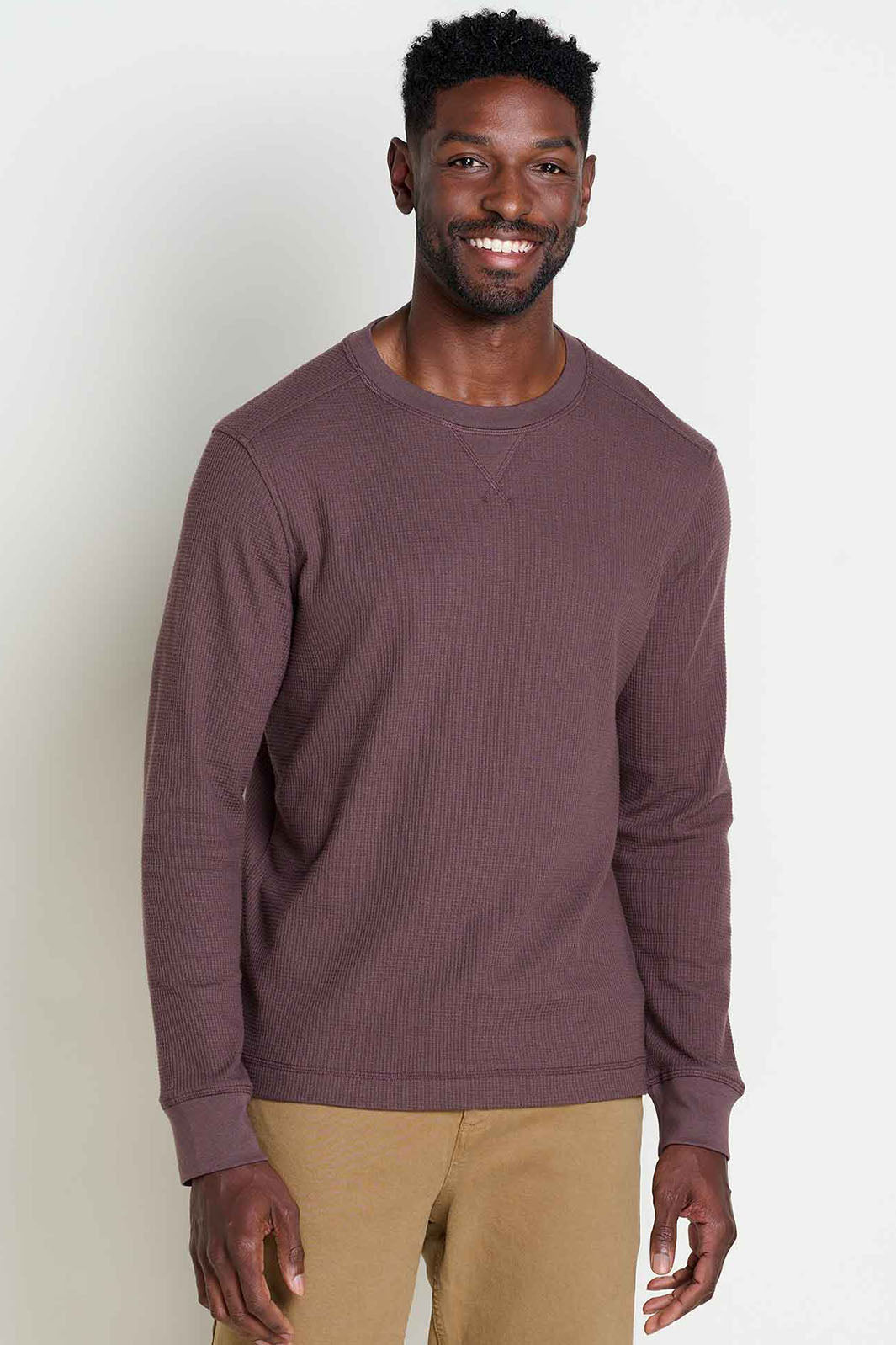 Framer II Long Sleeve Crew Shirt - Raisin