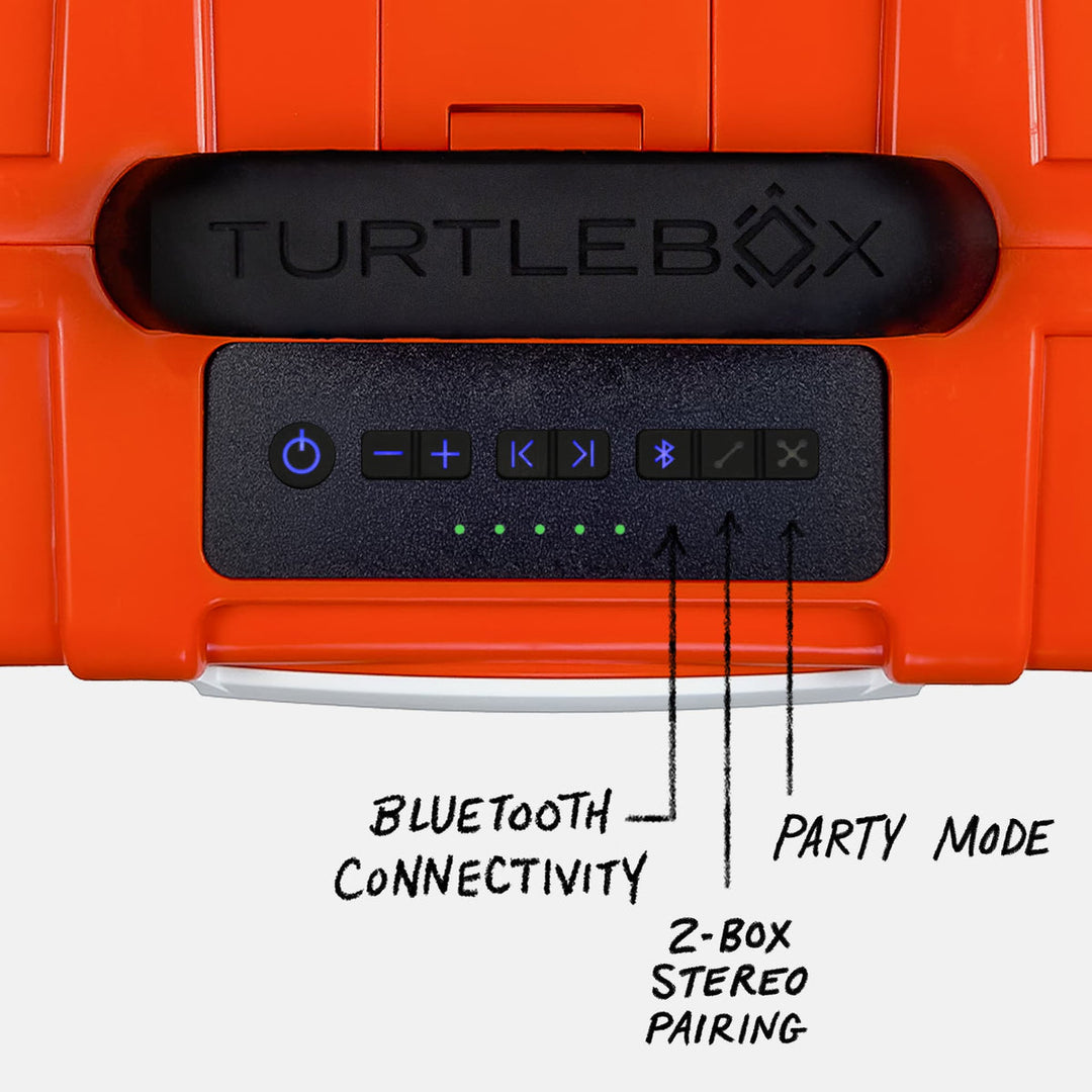 Turtlebox Original Gen 3 | Orange/Black