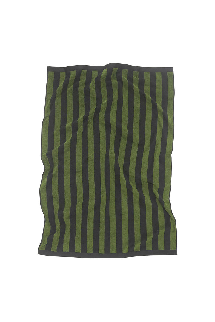Green Stripe Towel