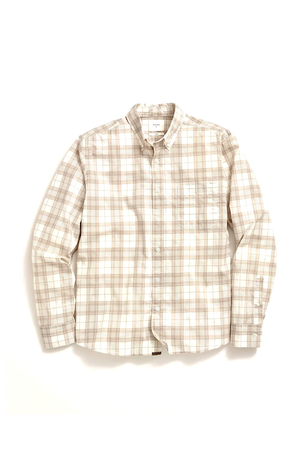 Grid Dobby Tuscumbia Button-Up Shirt - Grey