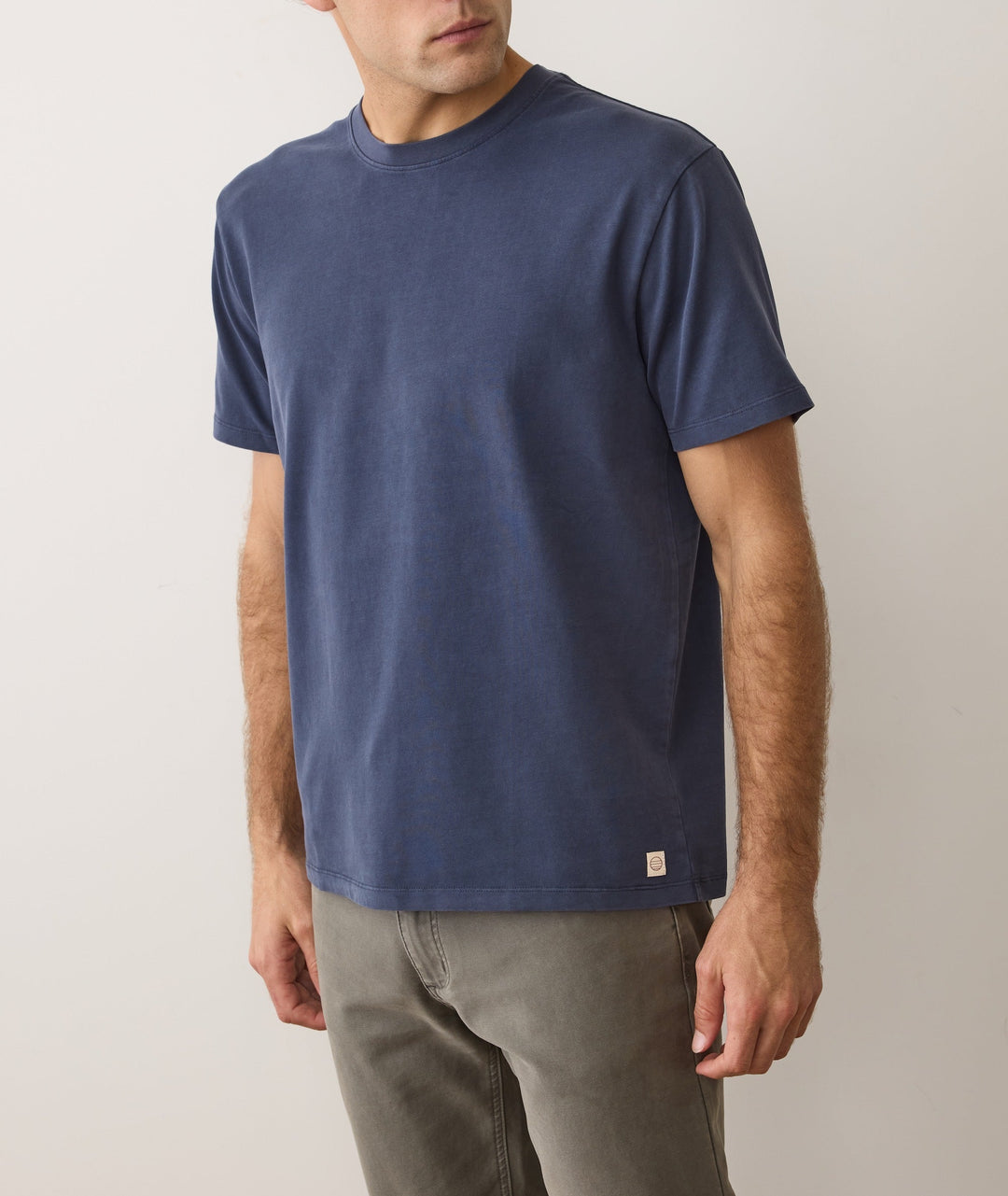 Luxe Jersey Relaxed Tee | Mood Indigo