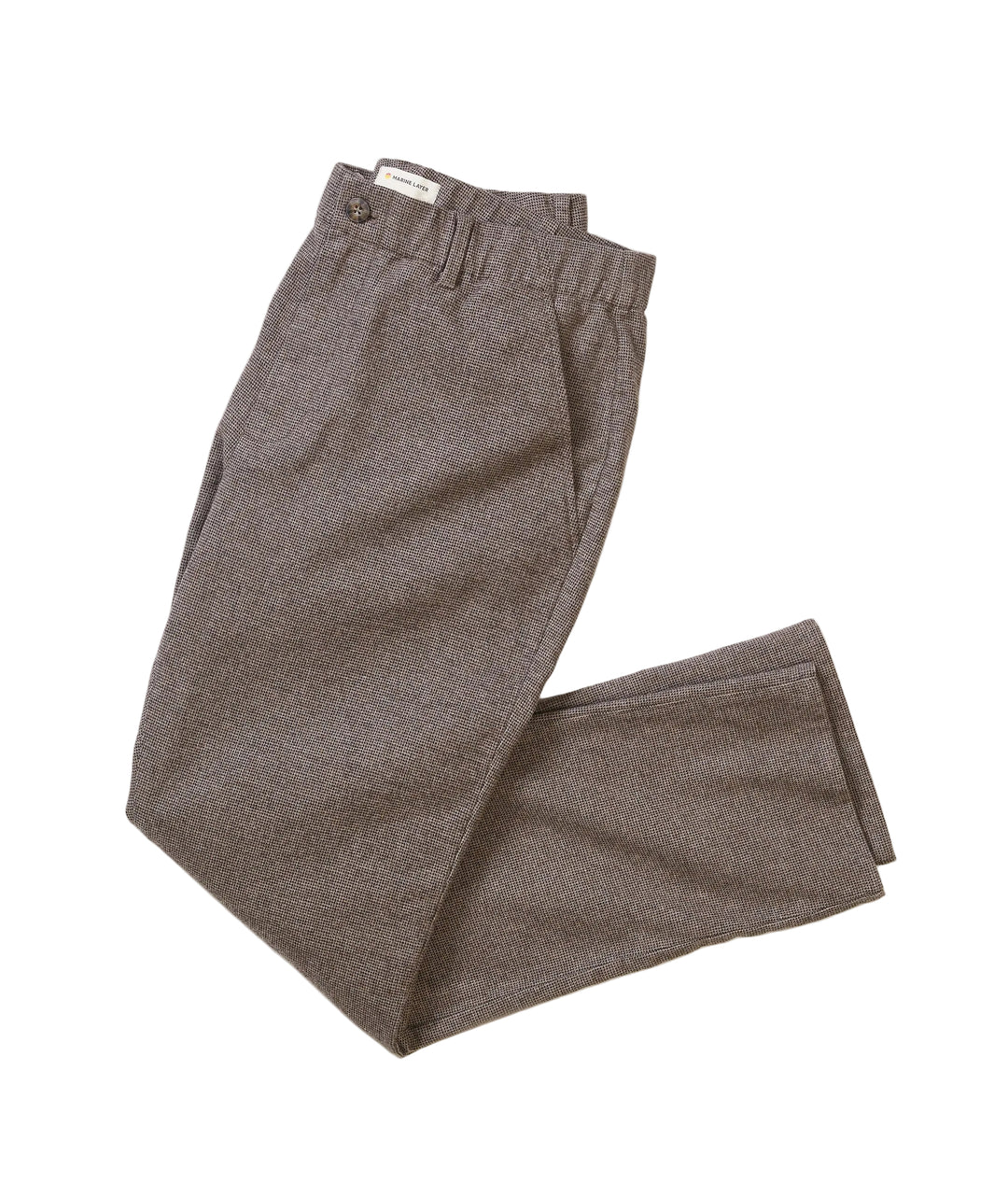 Saturday Houndstooth Chino - Slim Straight | Dark Taupe