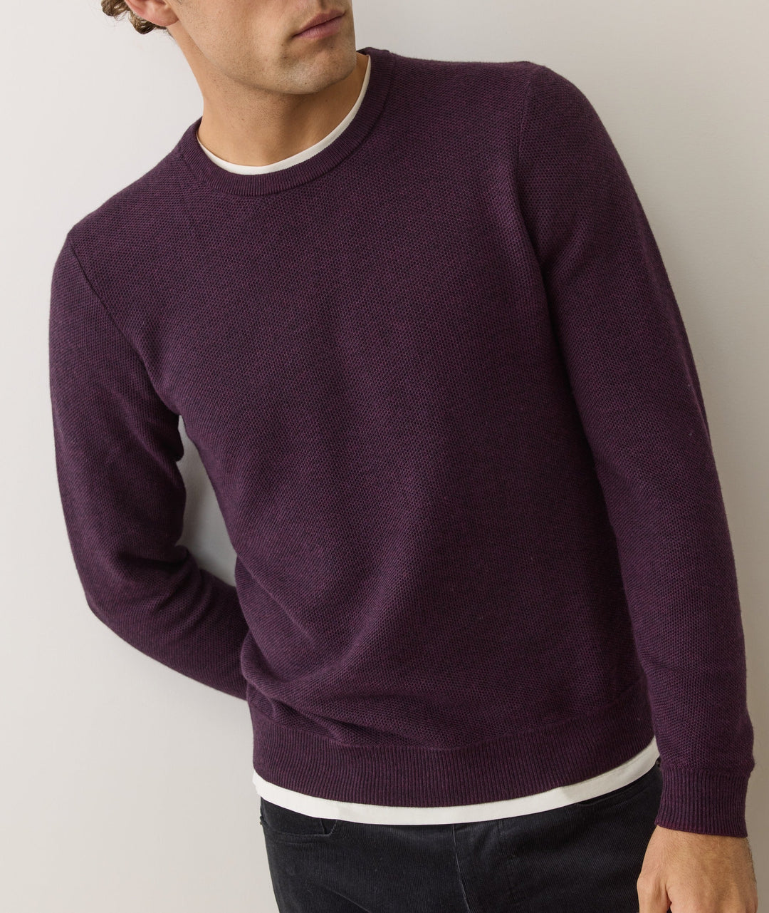 Sweater Tee | Sangria