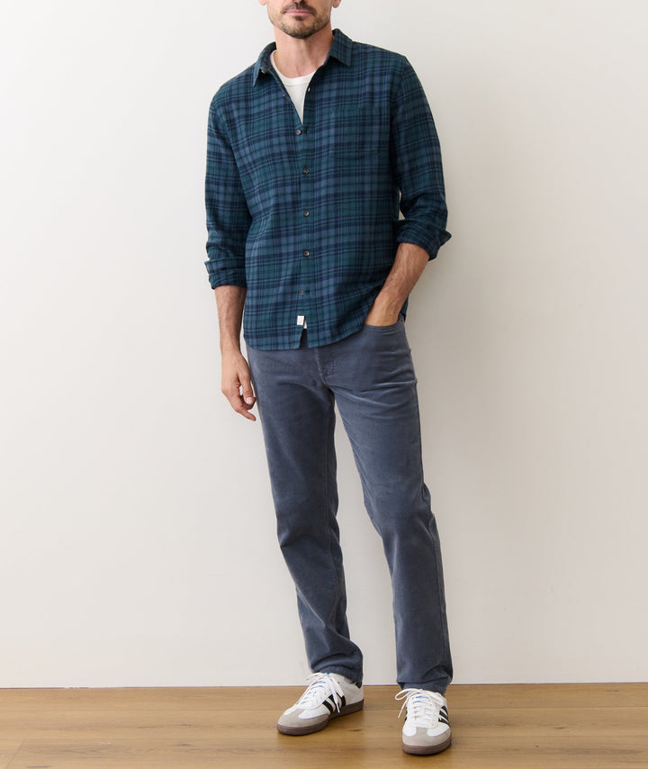 Tahoe Flannel Shirt | Green/Navy