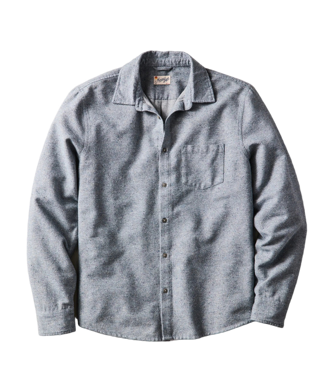 Tahoe Flannel Shirt | Light Blue Donegal